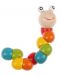 Дървена играчка Smart Baby - Цветно червейче - 3t