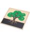 Дървен пъзел Smart Baby - Дърво Монтесори, 11 части - 1t