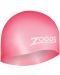 Дамска плувна шапка Zoggs - Easy-fit, розова - 1t