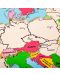 Дървен пъзел Bigjigs - Карта на Европа - 4t