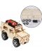 Дървен комплект Acool Toy - Направи си сам дървен джип, с батерии - 2t