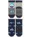 Детски чорапи със силиконова подметка Sterntaler - С акули, 23/24 размер, 2-3 години, 2 чифта - 2t