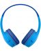Детски слушалки с микрофон Belkin - SoundForm Mini, безжични, сини - 2t