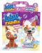 Детска играчка Kidz World Washy Friends - Кално кученце за къпане, Boston Terrier - 1t