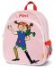 Детска раница Pippi - Пипи Дългото чорапче, розова - 1t