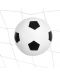 Детски комплект KY - Голяма футболна врата с топка и помпа - 2t