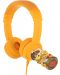Детски слушалки с микрофон BuddyPhones - Explore+, жълти - 1t