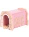 Детска дървена играчка Bigjigs - Тухлен розов тунел - 1t
