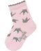 Детски розови чорапи Sterntaler - С коронки, 15/16 размер, 4-6 месеца, розови - 1t
