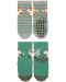 Детски чорапи със силиконови бутончета Sterntaler - 17/18 размер, 6-12 месеца, 2 чифта - 1t
