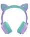 Детски слушалки PowerLocus - Buddy Ears, безжични, лилави - 2t