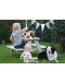 Детска дървена маса за пикник с чадър Ginger Home - 7t