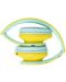 Детски слушалки PowerLocus - P2 Kids Angry Birds, безжични, зелени/жълти - 6t