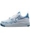 Обувки Nike -  Air Force 1 Crater Flyknit,  бели/сини - 2t