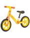 Детско колело за баланс Chipolino - Дино, жълто и оранжево - 1t