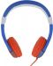 Детски слушалки OTL Technologies - Sonic, сини/червени - 3t