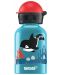 Детска бутилка Sigg KBT – Orca Family, светлосиня, 0.3 L - 1t