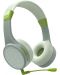 Детски слушалки с микрофон Hama - Teens Guard, безжични, зелени - 2t