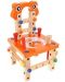 Детска игра Kruzzel - Стол за сглобяване, 54 части - 1t