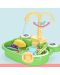 Детска кухненска мивка Ntoys - С течаща вода и аксесоари, Жаба, асортимент - 2t