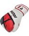 Детски боксови ръкавици RDX - J7, 6 oz, бели/червени - 2t