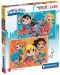 Детски пъзел Clementoni от 2 x 60 части - DC Comics: Super Friends - 1t