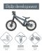 Детско колело за баланс Chillafish - BMXie Vroom, черно - 7t