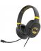 Детски слушалки OTL Technologies - Pro G1 Batman, черни/жълти - 1t