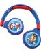 Детски слушалки Lexibook - Paw Patrol HPBT010PA, безжични, сини - 1t