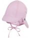 Детска лятна шапка с UV 50+ защита Sterntaler - С платка, 49 cm, 12-18 м - 1t