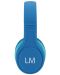 Детски слушалки PowerLocus - Louise&Mann K1 Kids, безжични, сини - 6t