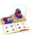 Детска игра с дървени блокове Viga - Изграждане на 3D композиции - 2t