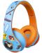 Детски слушалки PowerLocus - P2 Kids Angry Birds, безжични, сини/оранжеви - 2t