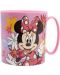 Детска чаша за микровълнова Stor Minnie Mouse - Spring Look, 350 ml - 1t
