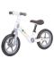Детско колело за баланс Chipolino - Дино, бяло и сиво - 1t