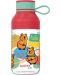 Детска бутилка за вода Quokka Kids - Ice, Happy, 430 ml - 1t