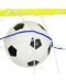 Детски комплект GT - Футболна врата с мрежа и топка, зелена - 2t