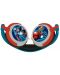 Детски слушалки Lexibook - Avengers HP010AV, сини/червени - 3t