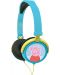 Детски слушалки Lexibook - Peppa Pig HP015PP, сини - 1t