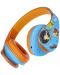 Детски слушалки PowerLocus - P2 Kids Angry Birds, безжични, сини/оранжеви - 3t