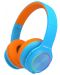Детски слушалки PowerLocus - PLED, безжични, сини/оранжеви - 1t