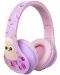 Детски слушалки PowerLocus - P2 Kids Angry Birds, безжични, розови/лилави - 2t