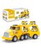 Детски игрален комплект Sonne - Камион с платформа и автомобили - 3t