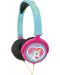 Детски слушалки Lexibook - Unicorn HP017UNI, сини/розови - 1t