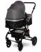 Детска количка Lorelli - Alba Premium, Steel Grey - 3t