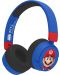 Детски слушалки OTL Technologies - Super Mario, безжични, сини - 1t