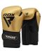 Детски боксови ръкавици RDX - REX J-12, 6 oz, златисти/черни - 1t