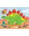 Детски пъзел Mudpuppy 4 в 1 - Приятели динозаври - 4t