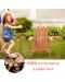 Детски дървен шезлонг Ginger Home - Adirondack - 8t