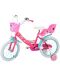 Детски велосипед с помощни колела E&L cycles - Barbie, 16'' - 2t